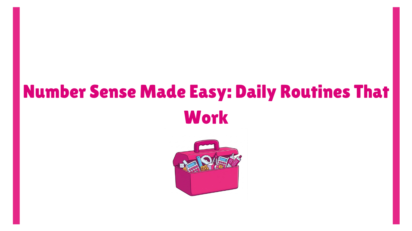 Number Sense Made Easy: Daily Routines That Work
